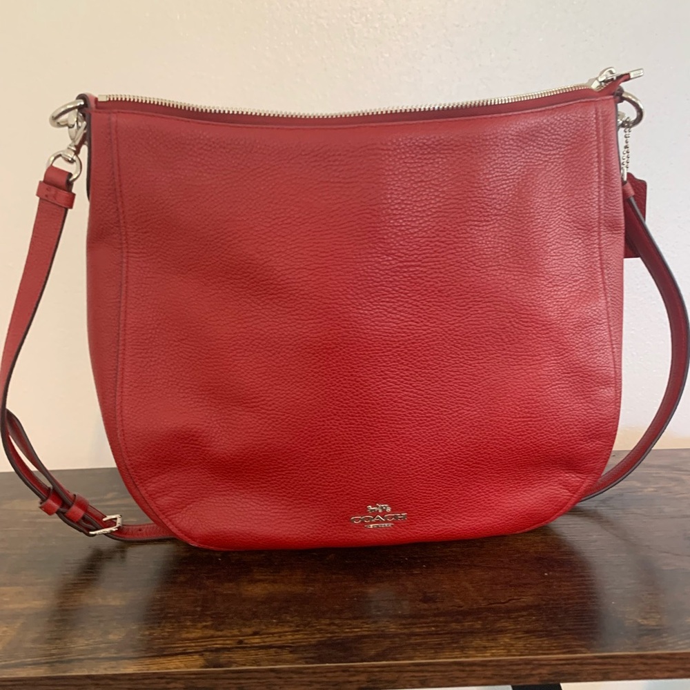 Red Coach purse for sale